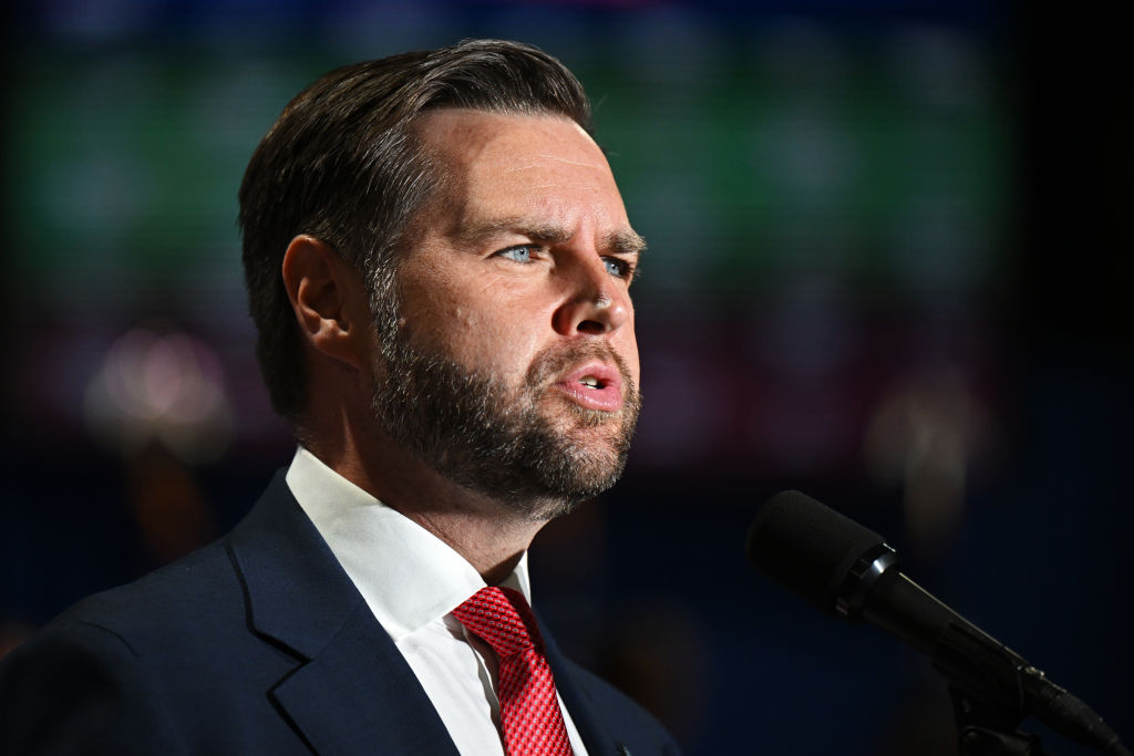 Republican Vice Presidential Candidate JD Vance Delivers Remarks In Philadelphia