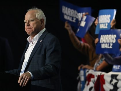 Vice Presidential nominee Tim Walz attends Harris-Walz rally in North Carolina