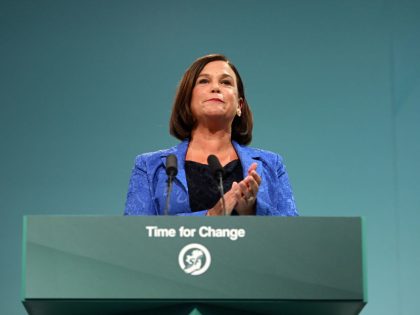 Irish Leader Mary Lou McDonald Makes Speech To Sinn Fein Ard Fheis 2024