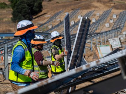 Solar Panel Construction At The Phillips 66 Rodeo Renewable Energy Complex