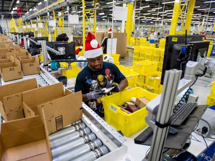 Operations Inside An Amazon.com Inc. Fulfillment Center Ahead Of Cyber Monday