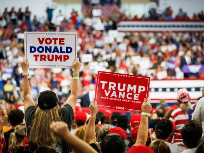 Donald Trump And JD Vance Campaign In Georgia