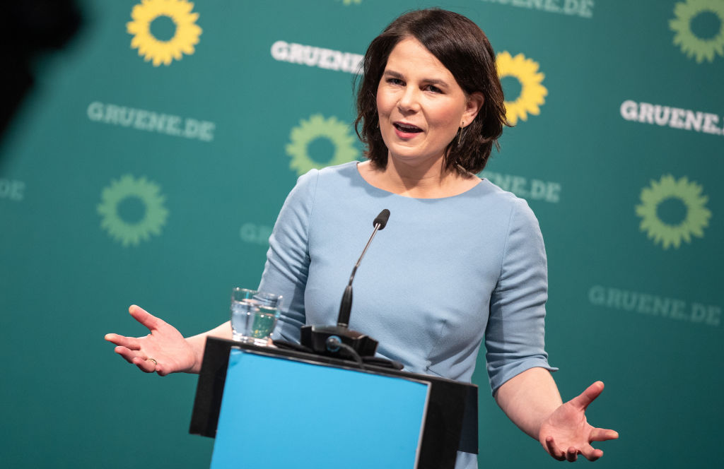 Greens Party Chancellor Candidate Annalena Baerbock Press Conference