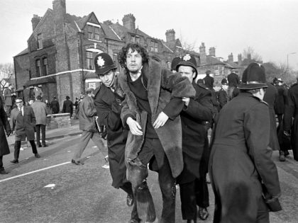 Anti-apartheid protest in Talbot Road