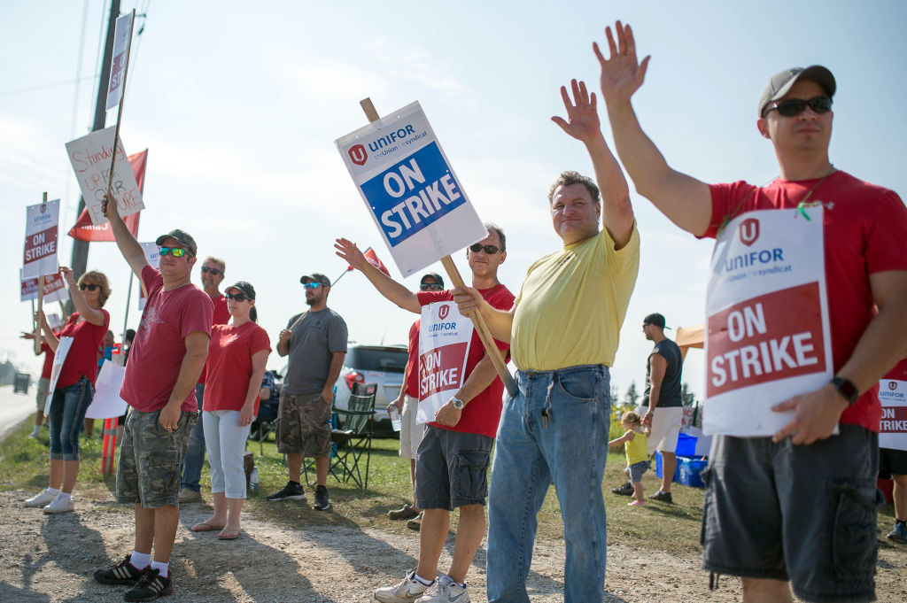 GM Hit With First Canada Strike in Decades on Nafta Losses
