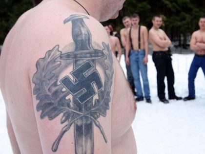 TOPSHOT-RUSSIA-NAZI-SLAV-UNION