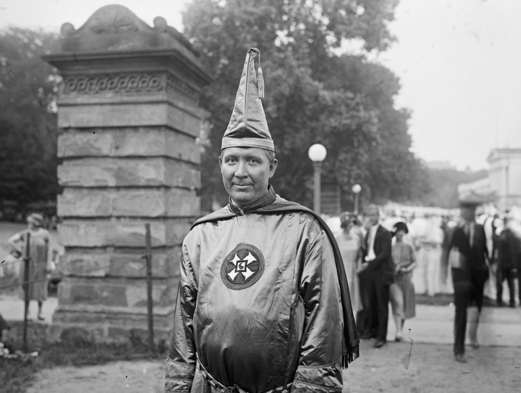 Hiram Wesley Evans, Imperial Wizard of the Ku Klux Klan ca. 1925