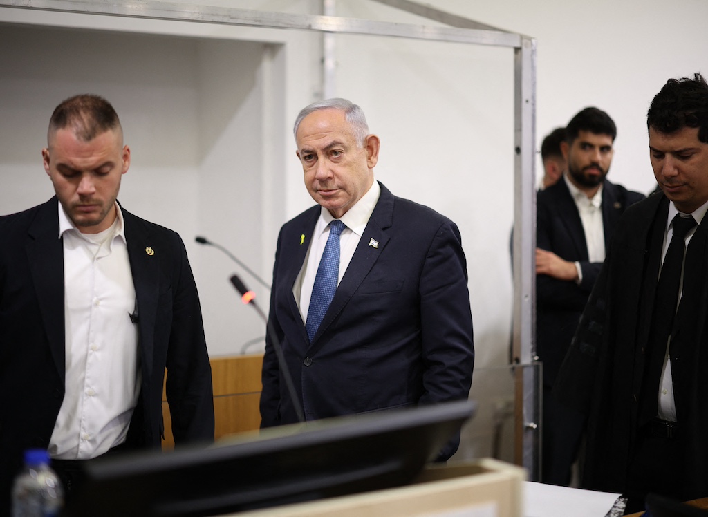 ISRAEL-POLITICS-CORRUPTION-TRIAL-NETANYAHU