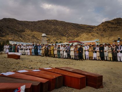 FUNERAL FOR VICTIMS OF US AIRSTRIKE