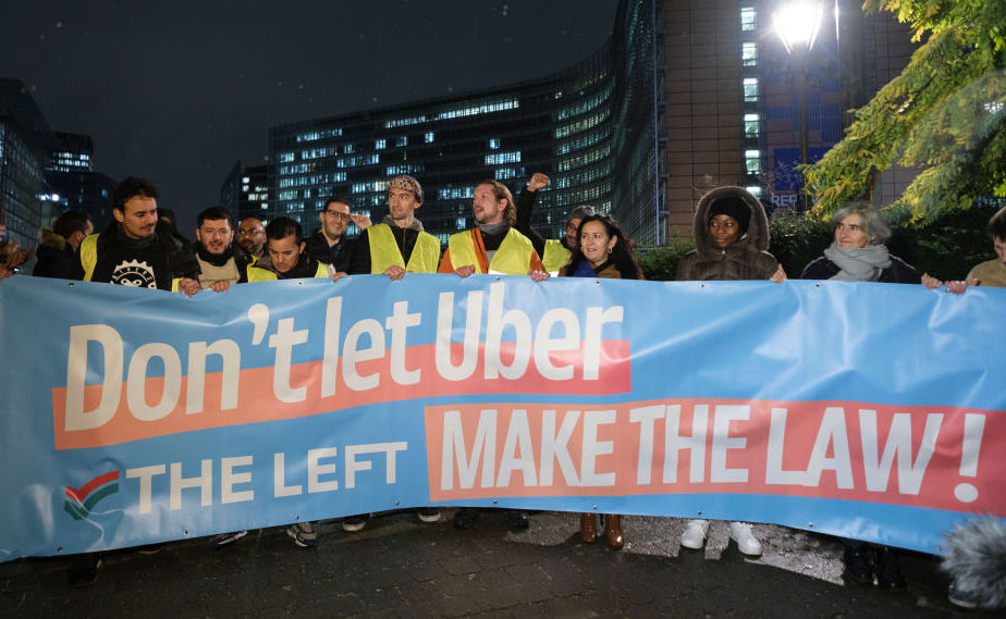 Gig Workers Demonstration