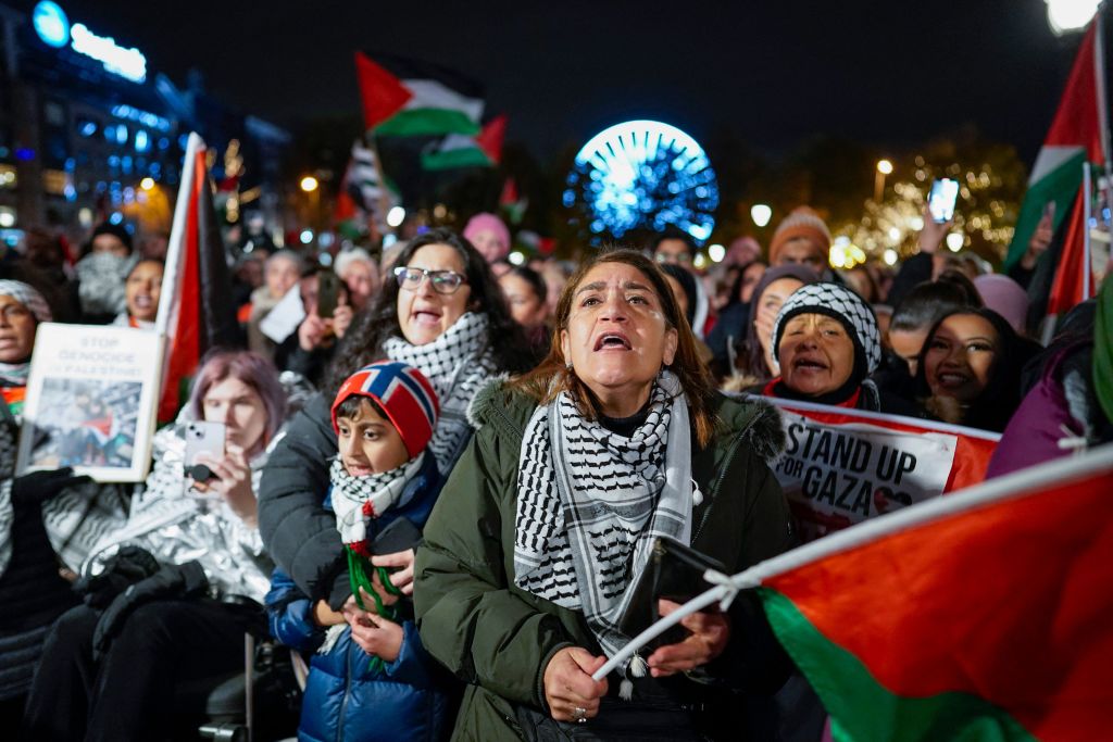NORWAY-PALESTINIAN-ISRAEL-CONFLICT-DEMO