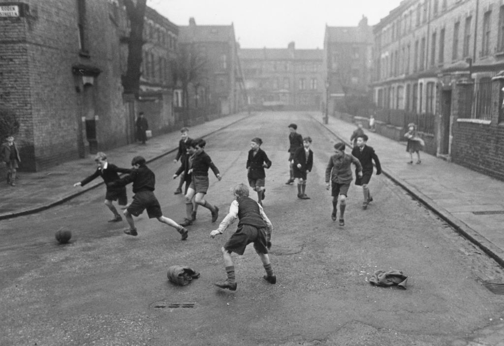 Football In Street