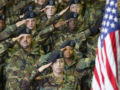 U.S Troops Return To Base After Deployment In Iraq