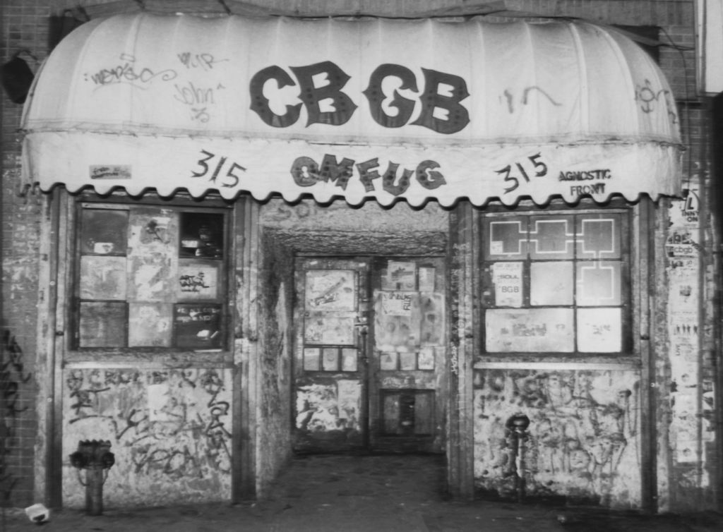 Entrance to CBGB.