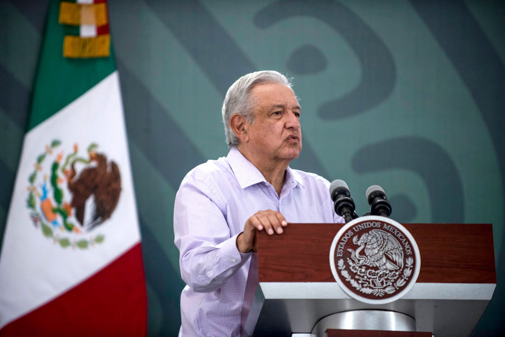 President Lopez Obrador Visits Colima
