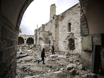 Israel destroys Great Omari Mosque in Gaza