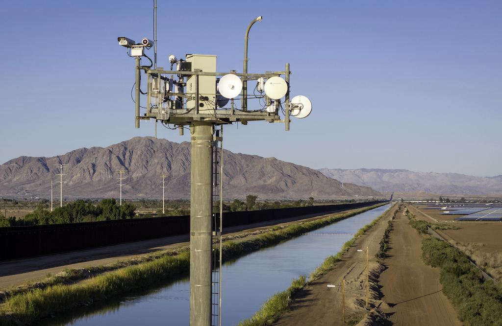 Panoramic View Of The Borderlands: Southwestern U.S. And Mexico
