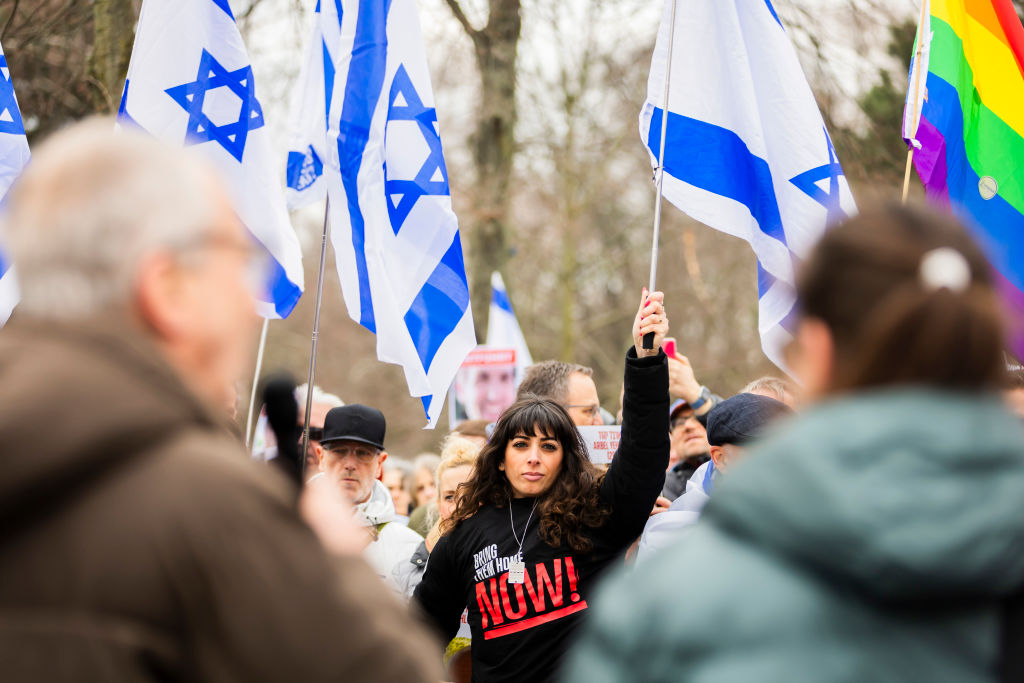 Demo against anti-Semitism and for solidarity with Israel