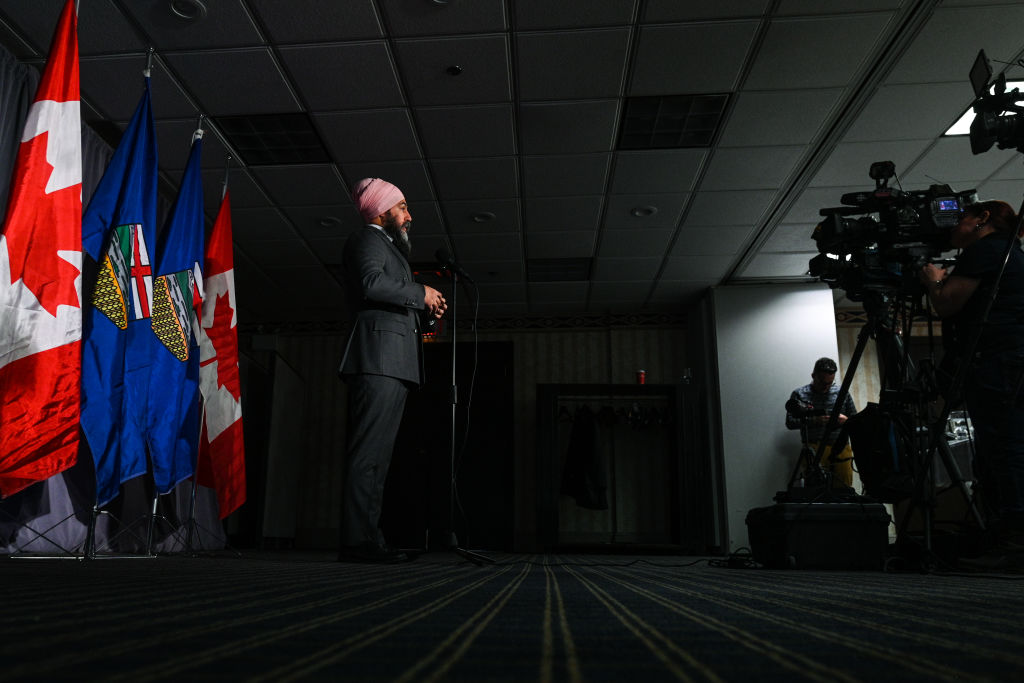 Jagmeet Singh Concludes NDP Retreat In Edmonton