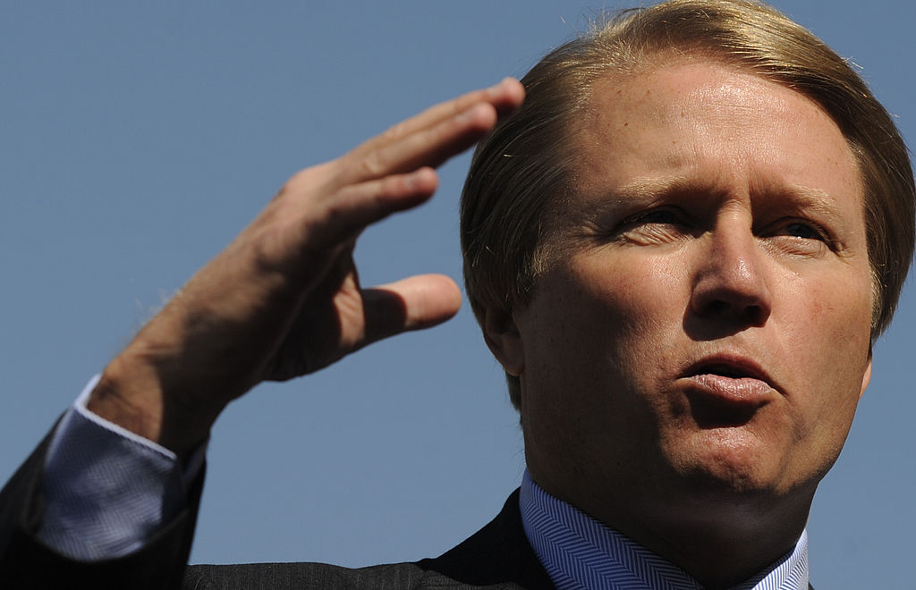 DAVITA27--DaVita Inc., a Fortune 500 company, announce it is moving its headquarters to Denver from El Segundo, Calif. Kent Thiry, CEO of DaVita, made the announcement today outside the Denver Center for the Performing Arts Complex. RJ Sangosti/ The Denve