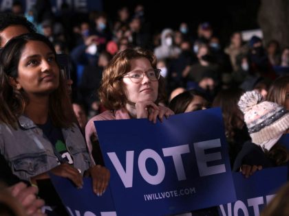 President Biden Speaks At Campaign Rally For Terry McAuliffe