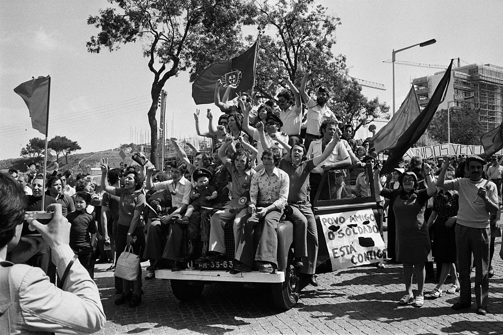 Protest in Lisbon on May 1st, International Workers' Day