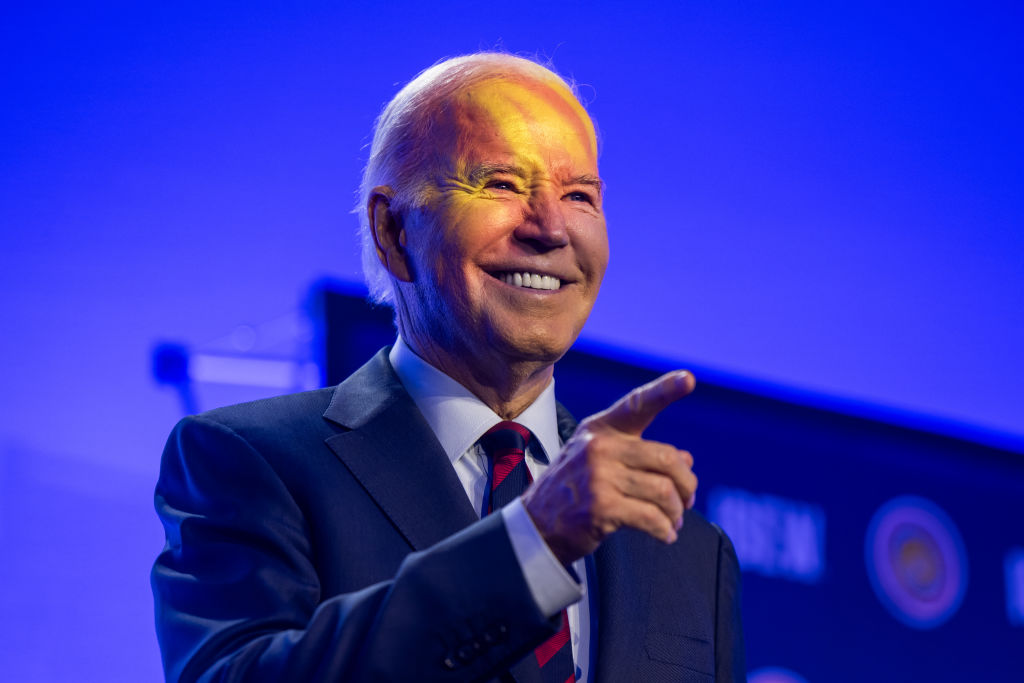 President Biden Speaks At IBEW Construction And Maintenance Conference