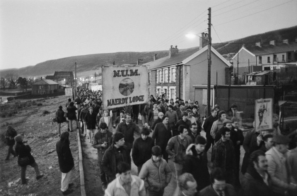 Maerdy Colliery During The Miners’ Strike