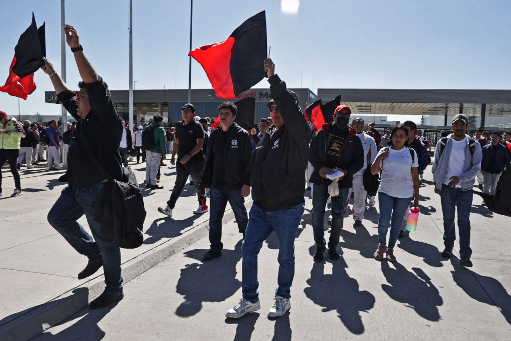 MEXICO-AUTO-STRIKE-AUDI
