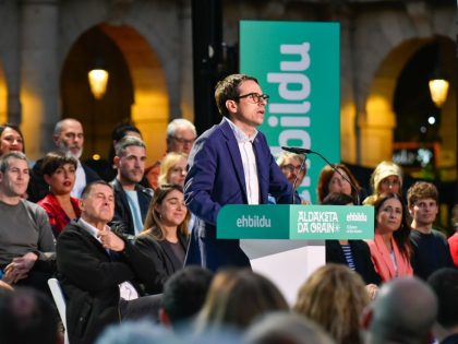 Eh Bildu's Campaign Closing In Bilbao