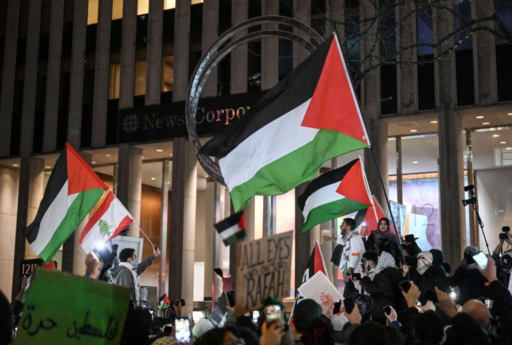 Pro-Palestine demonstration in New York