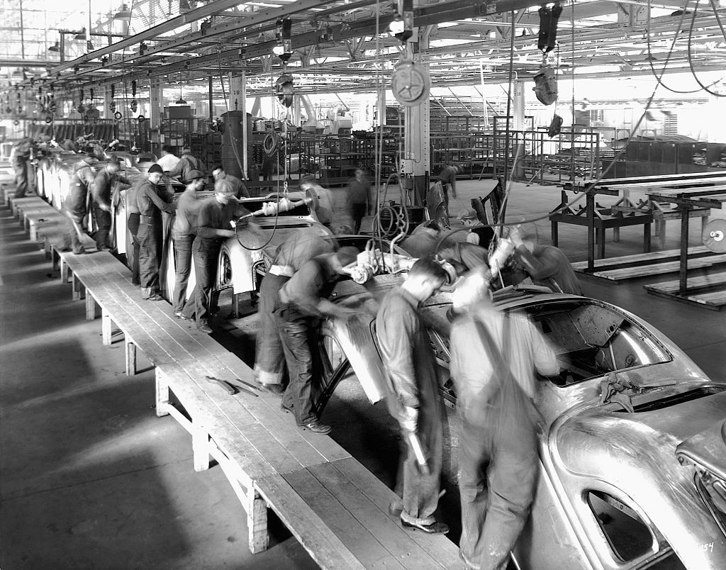 Ford Automobile Assembly Line