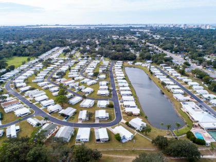 Florida, Sarasota, Saralake Estates Mobile Home Park