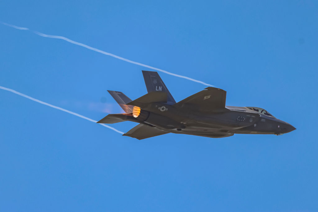USAF F-35 At Paris Air Show 2023