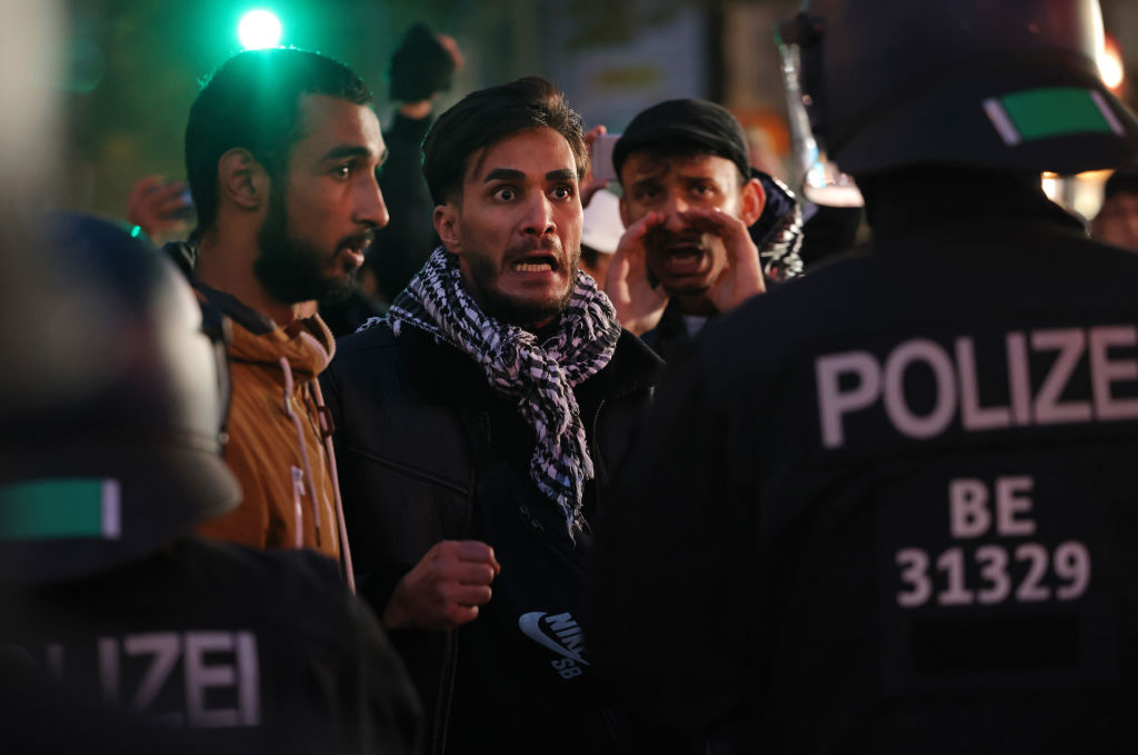 Pro-Palestinian Protest Leads To Scuffles And Arrests In Berlin