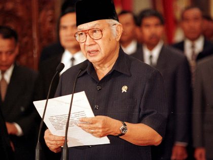 Suharto Withdraws