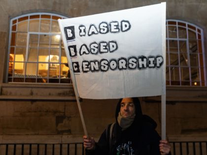 Media Workers For Palestine Protest Outside BBC London