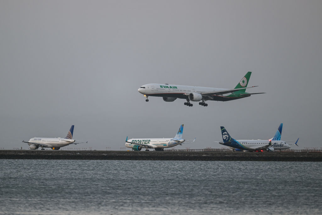 Planes at San Francisco International Airport (SFO)
