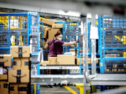 Amazon warehouse in Eastvale