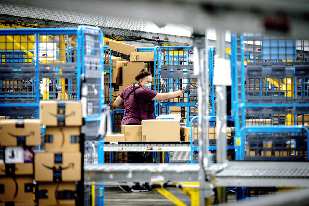 Amazon warehouse in Eastvale