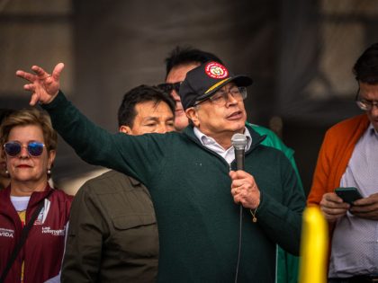 Labour Unions Rally In Bogota On International Workers Day