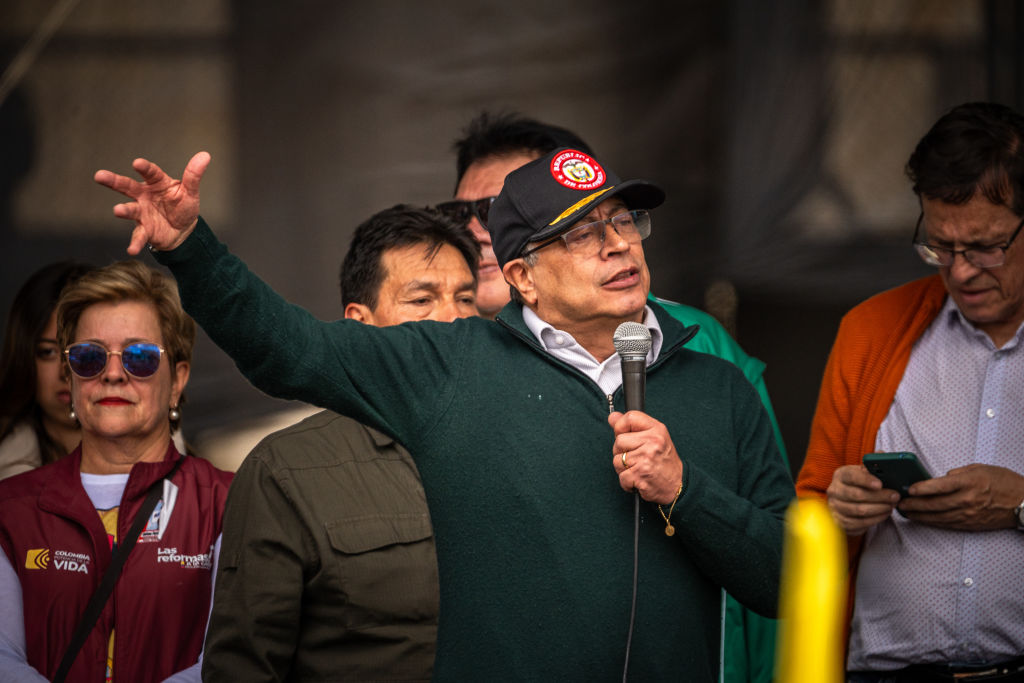 Labour Unions Rally In Bogota On International Workers Day
