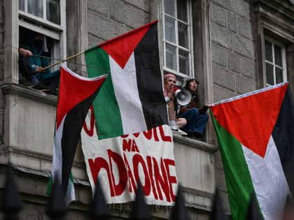 Trinity College Dublin Students Set Palestine Solidarity Encampment