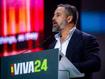 Santiago Abascal, leader of the Spanish right-wing political