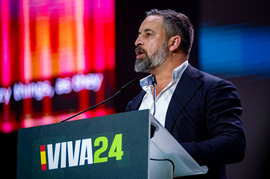Santiago Abascal, leader of the Spanish right-wing political