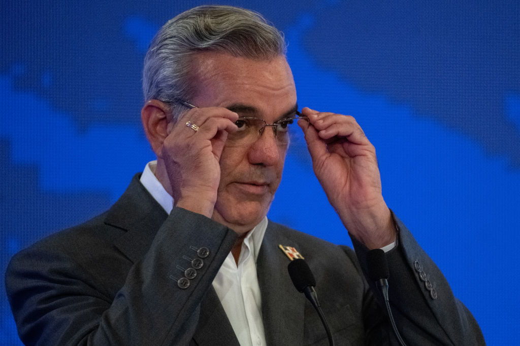 DOMINCAN REP-POLITICS-ABINADER-PRESSER