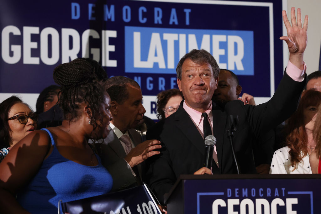 NY Democratic Representative Candidate George Latimer Holds Primary Night Event In White Plains