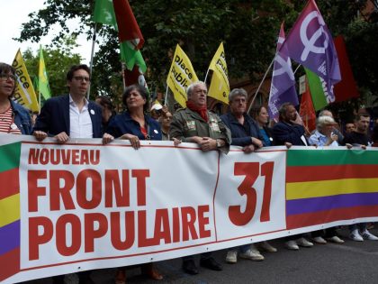 Thousands March In Toulouse In Pre-election Protest Against Far Right
