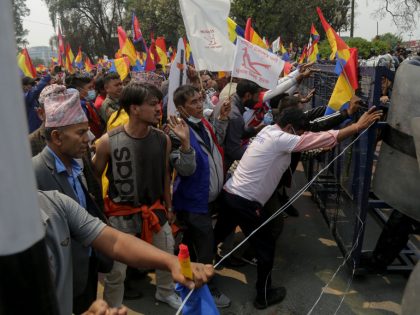 Pro-monarchy demonstration in Kathmandu