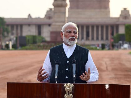Indian Prime Minister Narendra Modi News Conference
